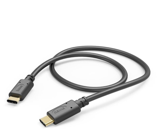 Hama Kabel USB-C - USB-C 1,5m czarny - 1248009 - zdjęcie